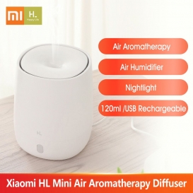 More about Xiaomi HL Mini Air Aromatherapie Diffusor Tragbarer USB Luftbefeuchter Ruhiger Aroma Nebelhersteller mit Nachtlicht fuer Auto Ho