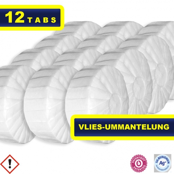 Luftentfeuchter Granulat Luftentfeuchter Tabs 12x 500g Nachfüllpackung für Keller, Schlafzimmer, Bad