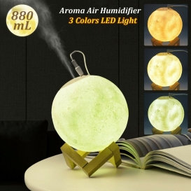 More about Melario 880ML Ultraschall Luftbefeuchter Aroma Diffuser 3D Mond LED-Licht Humidifier