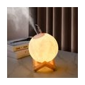 Melario 880ML Ultraschall Luftbefeuchter Aroma Diffuser 3D Mond LED-Licht Humidifier