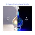 3D Glas Aromatherapie ätherisches Öl Diffusor für ätherische öle ultraleise Luftbefeuchter Raumbefeuchter- Automatische Abschalt