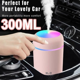 More about Elektrisch USB Luftbefeuchter LED-Licht Ultraschall Duftöl Aroma Diffuser Humidifier Diffusor 300ML Raum/Auto/KFZ/Baby/Bad/Yoga/