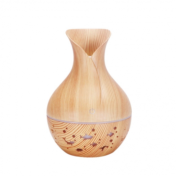 Aroma Diffuser,130ml Luftbefeuchter Ultraschall Vernebler Raumbefeuchter 7 Farben LED Elektrisch Duftlampe Öle Diffusor