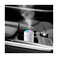 Mini Luftbefeuchter 280ml Aroma ätherisches Öl Diffusor Defuser für Home Office Spa Auto Farbe Weiß