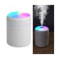 Mini Luftbefeuchter 280ml Aroma ätherisches Öl Diffusor Defuser für Home Office Spa Auto Farbe Weiß