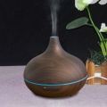 550 ml Luftbefeuchter, Aroma Diffuser Ultraschall Elektrisch Aroma Diffusor mit 7 Farbe LED 4 Timer für Baby, Bad, Yoga, Zuhause