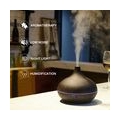 550 ml Luftbefeuchter, Aroma Diffuser Ultraschall Elektrisch Aroma Diffusor mit 7 Farbe LED 4 Timer für Baby, Bad, Yoga, Zuhause