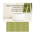 Happy Life HL Nicht-Nebel-Aromatherapie-Diffusor fuer aetherische oele Luftreiniger Negative Sauerstoffionen Aromadiffusor mit 2