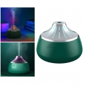 Luftbefeuchter 200ML Befeuchten cup Home Auto USB Fogger Mist Maker mit LED Nacht Lampe Geschenke Farbe Grünes Silber