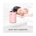 260 ml bunter Nebel-Luftbefeuchter-Diffusor Tragbarer 7-Farben-Nachtlicht-leiser USB-Luftbefeuchter mit 2 Nebelmodi Cool Mist-Di