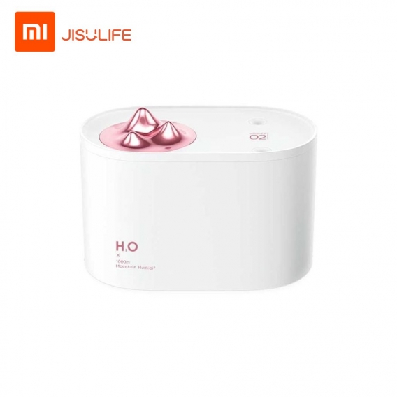 Xiaomi Youpin JISULIFE Drahtloser Luftbefeuchter 3600mAh 1000 ml Kapazitaet Dual Spray Ports 12H Luftreinigungsdaempfer Nebelmac