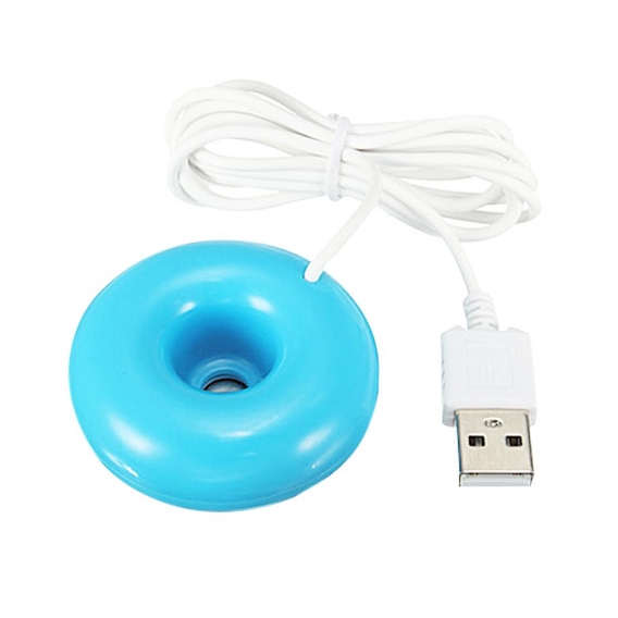 1x USB-Luftbefeuchter Farbe Blau