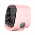 Tragbare Verdunstungsluftkühler Lüfter Kühlung Klimaanlage Luftbefeuchter Rosa Farbe Rosa