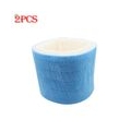 AcserGery 2 x Luftbefeuchterfilter ersetzen für Honeywell Vicks \u0026 Kaz WF2 HCM-350 Serie Blau