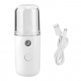 More about AcserGery Mini Nano Mister Aroma Diffusor USB wiederaufladbarer Luftbefeuchter Tragbarer Cool Mist Fogger Hand-Gesichtssprüher/M