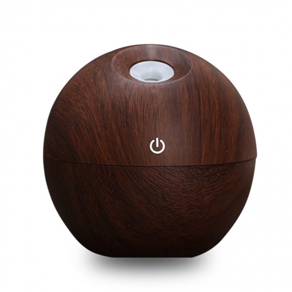 Holzkorn Aroma Diffuser, Aromatherapie Diffusor 130ML, Ultraschall-Ätherisches Öl Luftbefeuchter Humidifier Luftreiniger - Beste