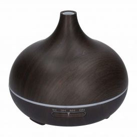 More about Aroma-Diffuser Luftbefeuchter 300ml / 400ml mit LED-Licht im edlen Holzdesign (dark wood 3)