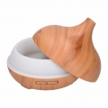 Aroma-Diffuser Luftbefeuchter 300ml / 400ml mit LED-Licht im edlen Holzdesign (light wood 3)