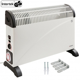 More about Arebos Konvektor Elektroheizer 2000 W mit Thermostat, Zeitschaltuhr und zuschaltbares Gebläse - direkt vom Hersteller