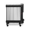 TROTEC Ölradiator TRH 25 E 3 Heizstufen 2.500 W Heizleistung 11-Rippen-Radiator 8 min Aufheizzeit Timer IR-Fernbedienung