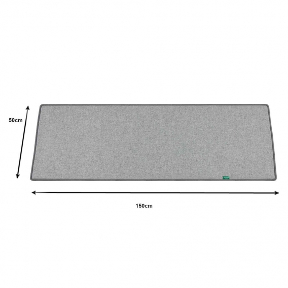 17/5 Heizteppich 50x150cm 200Watt Hellgrau