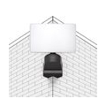 LED Außenstrahler Außen Cali 30W | Wand Strahler IP65 3000K warmweiß | Flutlicht anthrazit Oktaplex Lighting