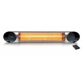 More about Veito Infrarot Heizstrahler Carbon Infrared Heater - blade S 2500 schwarz oder silber IP55, [Gehäusefarbe]:Silber