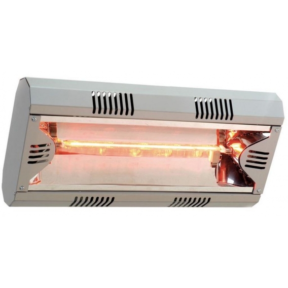 Halogen Infrarotheizstrahler Hathor IP20 Wandhalterung, [Leistung]:2000 Watt/ 9 A