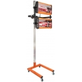 Infrarot Heizstrahler  Mobiler IR Heizstrahler Lacktrockner Infrarotstrahler Infrarotwärme, 2X1000W Trockenlampe mit Halterung