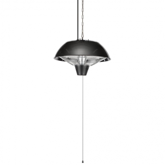 CLORIS - Möbel Tristar Hängender Terrassenheizer KA-5273 1500 W Halogen Schwarz - Beständig & Modernes Design,42,5 x 42,5 x 30 c