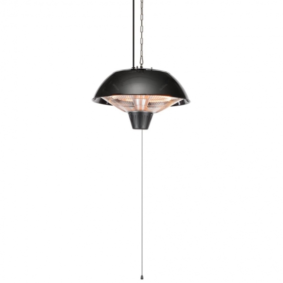 CLORIS - Möbel Tristar Hängender Terrassenheizer KA-5273 1500 W Halogen Schwarz - Beständig & Modernes Design,42,5 x 42,5 x 30 c