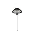 CLORIS - Möbel Tristar Hängender Terrassenheizer KA-5273 1500 W Halogen Schwarz - Beständig & Modernes Design,42,5 x 42,5 x 30 c