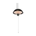 CLORIS - Möbel Tristar Hängender Terrassenheizer KA-5273 1500 W Halogen Schwarz - Beständig & Modernes Design,42,5 x 42,5 x 30 c