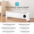 Viomi VXTJ02 Baseboard Elektroheizung LED-Anzeige IPX4 Wasserdichtigkeit 24H Timing Office Home Heater