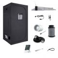 Komplettset 100 Grow SANlight EVO 4-100 250W Growzelt inkl. leise Abluft Indoor