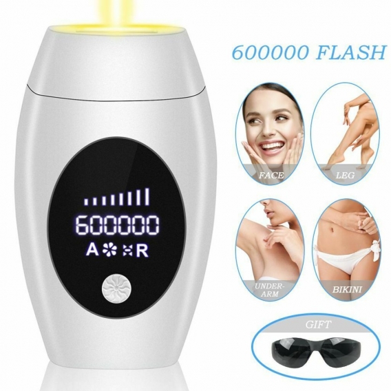 600000 Laser IPL Permanent Hair Removal Machine Face / Body Epilator 8 levels