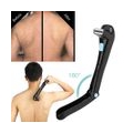 Männer Elektrische Zurück Haar Rasierer Enthaarung Manuelle Cordless Faltbare Körper Haar Trimmer Haar Removal Tool Dusche