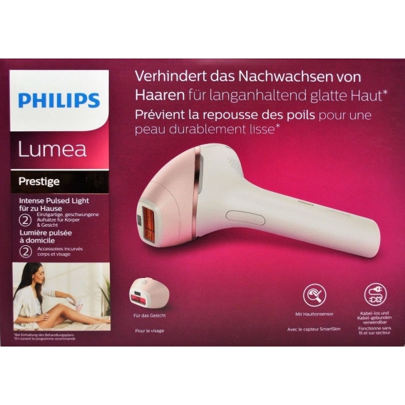 Philips BRI950/00 Lumea Prestige IPL Haa­r­ent­ferner für Körper und Gesicht