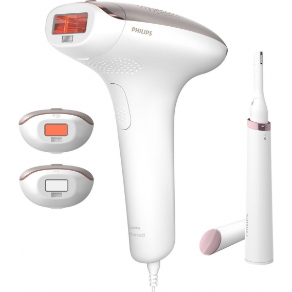 Philips Lumea Advanced BRI923/00 IPL-Haarentfernungsgerät, Grau, Weiß, Lichtimpulstechnologie (IPL), 15 min, 2,5 min, 4 min, 2 m