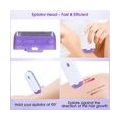 Laser Epilator Schmerzloser Haarentferner Bikini Trimmer USB Shaver Sofortiges Enthaarungswerkzeug fuer Gesichtsarme Beine Schoe