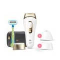 Braun Silk-Expert Pro 5 PL5243 IPL-Haarentfernungsgerät für Damen, dauerhaft sichtbare Haarentfernung für zu Hause, weiß/gold