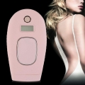 Haarentfernungsgerät Geräte Haarentfernung für Körper und Gesicht Dauerhaft Schmerzlose Laser 600000 Impulse Pink