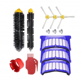 More about Buerstenzubehoer-Kit-Set Kompatibel mit I-robot 600 Staubsauger Kehrmaschinen-Ersatzzubehoer (Hauptbuerste + 3 * Seitenbuerste £