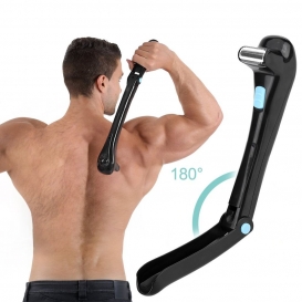 More about Männer Elektrische Zurück Haar Rasierer Enthaarung Manuelle Cordless Faltbare Körper Haar Trimmer Haar Removal Tool Dusche