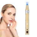 Aufgewerteter elektrischer Derma pen mit LCD-Bildschirm Kabelloser Auto Mikro-Nadelrolle Aufladbares Therapiegerät Anti-Aging Ha