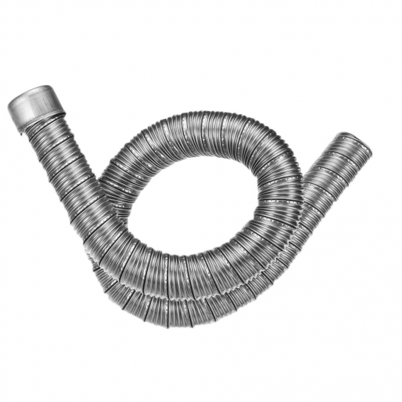 60cm Abgasrohr Abgasschlauch Edelstahl 22mm mit Kappe Für Diesel Standheizung