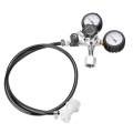 Bier CO2 Keg Regulator Sicherheitsueberdruckventil 0-3000 PSI Tanks Druck