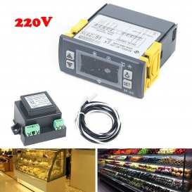 More about 220V Digitaler Temperaturregler Universal Kühlschrank Anzeigen LCD Display -45～+45℃ FridgeTemperature Controller