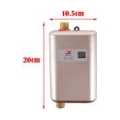 3400W  Mini Durchlauferhitzer  Klein  Elektronisch Tankless Water Heater 220V ( Gold )