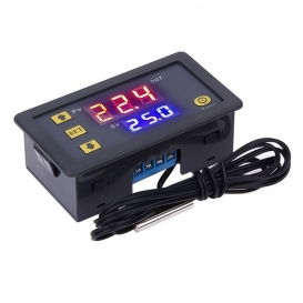 More about LED Digitaler Temperaturregler Temperaturregelungssensor Thermostat 220V Schwarz LED-Temperaturregler 79 x 43 mm